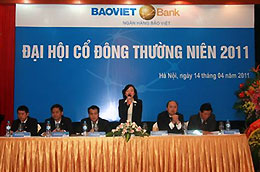 Năm 2011, BaoVietBank đặt chỉ tiêu lợi nhuận trước thuế đạt 200 tỷ đồng.
