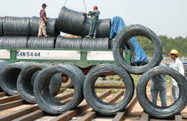 Tháng 12, dự báo lượng thép tiêu thụ sẽ đạt khoảng 500.000 tấn.