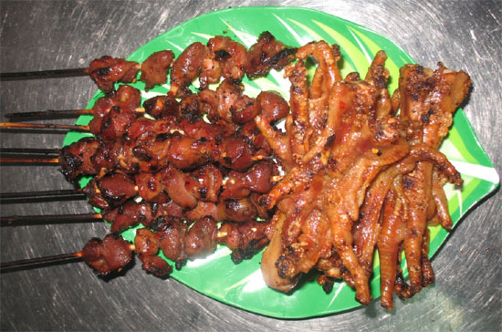 Mề gà là một trong những món khoái khẩu tại các quán nhậu.