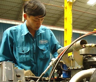 Vật tư phục vụ sản xuất sản phẩm cơ khí xuất khẩu có thể được giãn thời hạn nộp thuế nhập khẩu hơn 275 ngày do một số đặc thù - Ảnh: Đức Thọ.