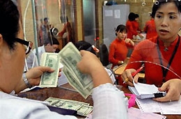 Các tổ chức tín dụng phải xây dựng và gửi báo cáo cho Ngân hàng Nhà nước về nguồn ngoại tệ để trả nợ của khách hàng trong quý 4/2010 và quý 1/ 2011.
