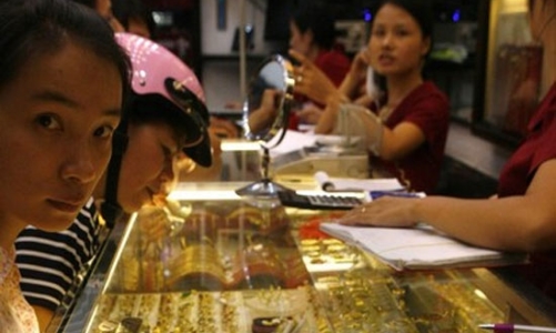 Giá vàng tăng mạnh lên sát 29 triệu đồng/lượng