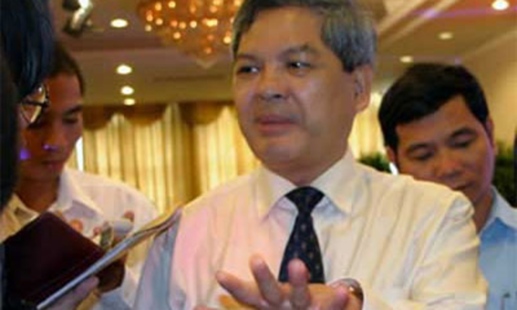 Bộ trưởng Bộ Tài nguyên và Môi trường Phạm Khôi Nguyên.