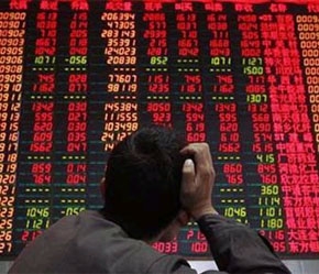 Sự ì ạch của kinh tế Mỹ đã tiếp tục gây hiệu ứng cho kinh tế châu Á và đẩy thị trường chứng khoán khu vực này lao dốc với biên độ lớn.