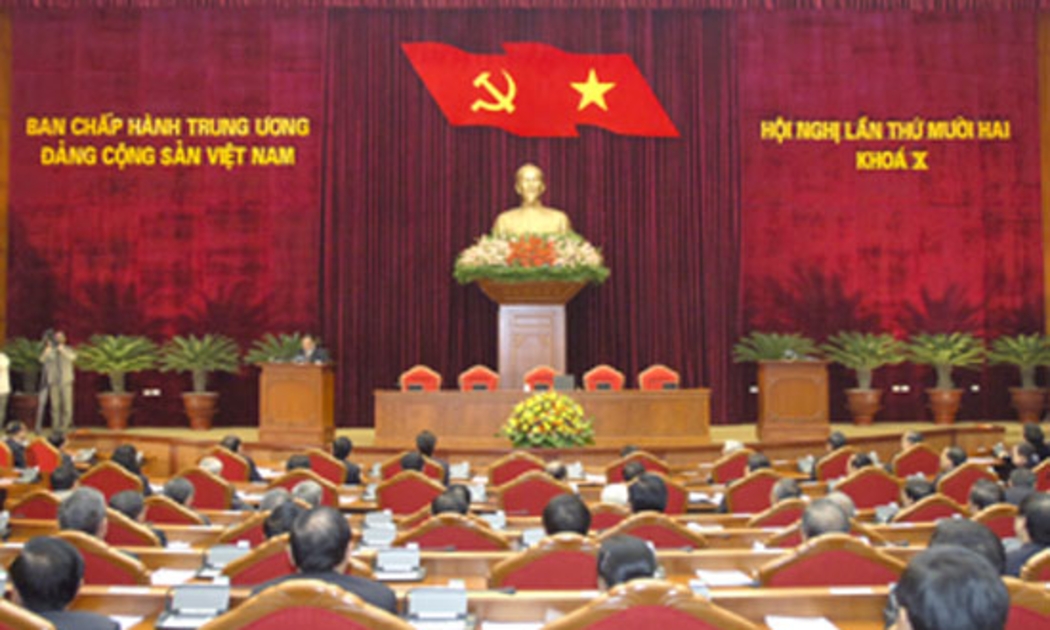 Trong một tuần diễn ra hội nghị, Ban chấp hành Trung ương Đảng (khóa X) đã xem xét toàn văn dự thảo cương lĩnh xây dựng đất nước trong thời kỳ quá độ lên chủ nghĩa xã hội (bổ sung, phát triển năm 2011) - Ảnh: Chinhphu.vn.