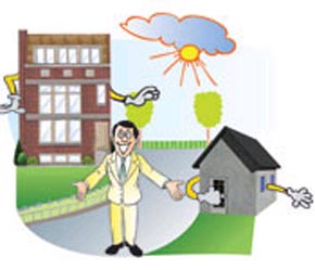 Có thể tạm chia các khách hàng của thị trường bất động sản thành hai loại: giới đầu tư và người mua nhà để ở.