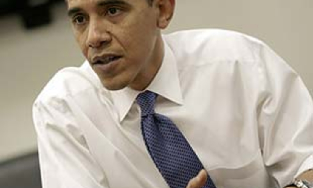 Ông Obama trong cuộc trả lời phỏng vấn tạp chí Time.