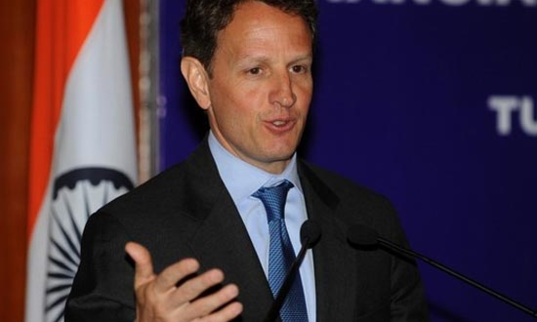 Bộ trưởng Bộ Tài chính Mỹ Timothy Geithner - Ảnh: Getty.
