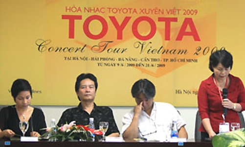 Toyota tổ chức hòa nhạc xuyên Việt từ thiện