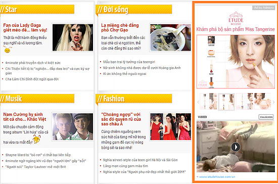 Quảng cáo hiện nay không chỉ còn dừng ở một hình ảnh banner thông thường nữa mà đã tiến đến tích hợp với những thông tin và tiện ích thu hút người dùng nhiều hơn.