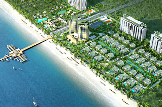Tọa lạc dọc bờ biển Chí Linh, resort này thừa hưởng vẻ đẹp thiên nhiên sẵn có, với bãi biển xanh và sạch, bờ cát phẳng, khí hậu ôn hòa dễ chịu của Vũng Tàu.