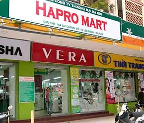 Chuỗi siêu thị và cửa hàng tiện ích của Tổng công ty Thương mại Hà Nội (Hapro).