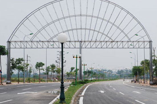 Dự án đường trục phát triển phía Bắc quận Hà Đông được thiết kế theo quy mô đường phố chính đô thị có chiều dài tuyến 5075m.