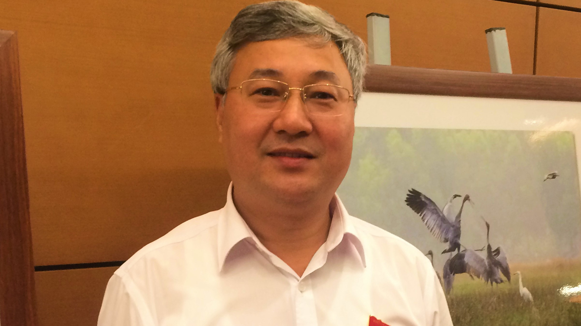 Đại biểu Quốc hội Trần Văn Lâm, Ủy viên Ủy ban Tài chính - Ngân sách của Quốc hội.