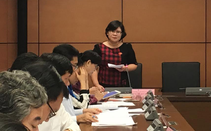 Phiên thảo luận tổ về dự án Luật Du Lịch (sửa đổi) của đoàn Tp.HCM.