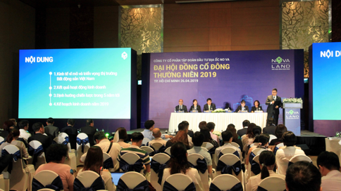 Đại hội cổ đông Novaland.