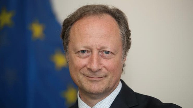 Đại sứ Bruno Angelet - Trưởng đại diện Phái đoàn Liên minh châu Âu tại Việt Nam