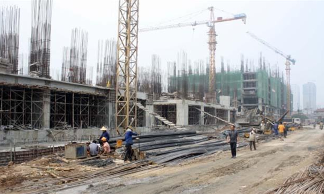 Dự án Đại Thanh đang trong quá trình xây dựng.