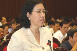 Đại biểu Nguyễn Thị Bạch Mai muốn Quốc hội "khó tính" hơn.