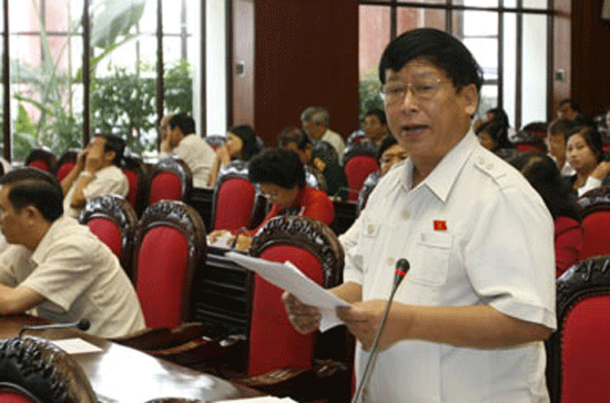 Ông Nguyễn Minh Hồng là người tự ứng cử duy nhất trúng cử vào Quốc hội khóa 12.