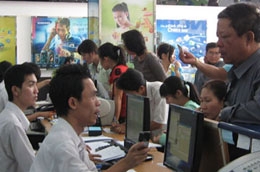 Khách hàng đăng ký lại thông tin thuê bao trả trước.