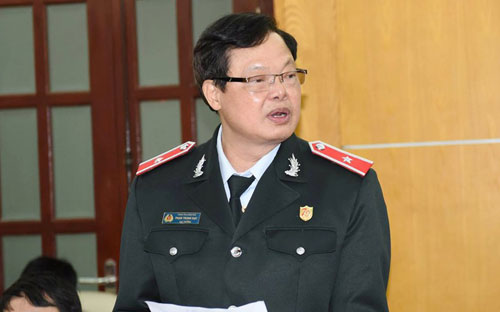 Cục trưởng Cục Chống tham nhũng Phạm Trọng Đạt.<br>