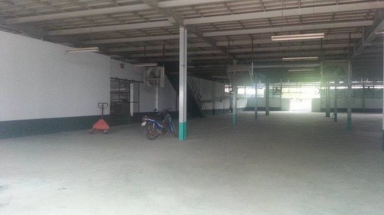 Bên trong khu đất diện tích 11.644m2 tại đường Bế Văn Cấm, phường Tân Kiểng, quận 7, Tp.HCM.