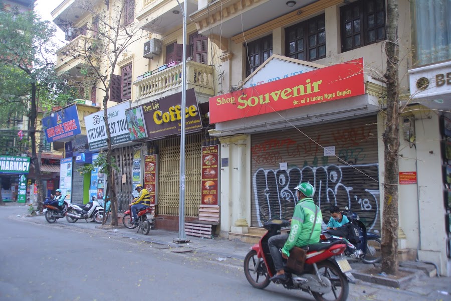 Phố Lương Ngọc Quyến tình trạng đóng cửa, treo biển cho thuê kéo dài như hiệu ứng 
