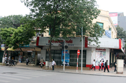 Khu đất "vàng" nằm tại ngã tư Hàng Bài - Hai Bà Trưng đối diện Trung tâm thương mại Tràng Tiền.