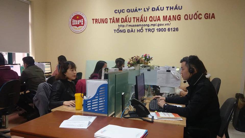 Đến năm 2025, 100% các thông tin về đấu thầu phải được đăng tải công khai trên hệ thống. 