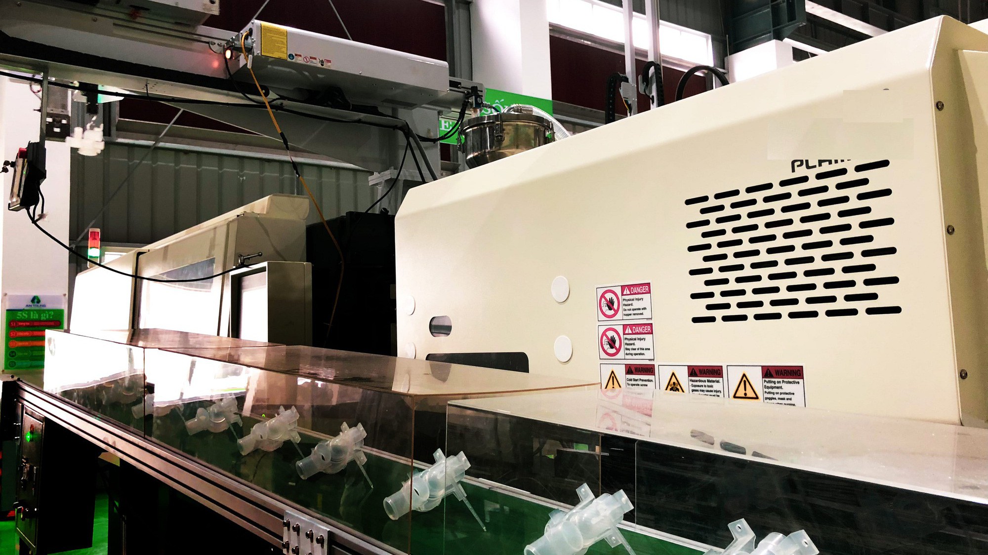 Dây chuyền sản xuất tại nhà máy An Trung Industries.