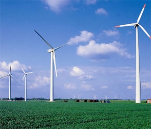 Tài nguyên gió ở Đức đang được khai thác tốt.