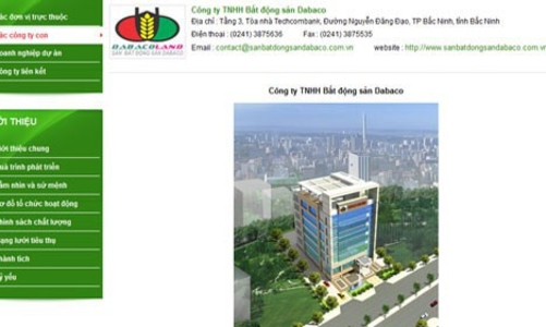 DBC quyết định bán công ty bất động sản