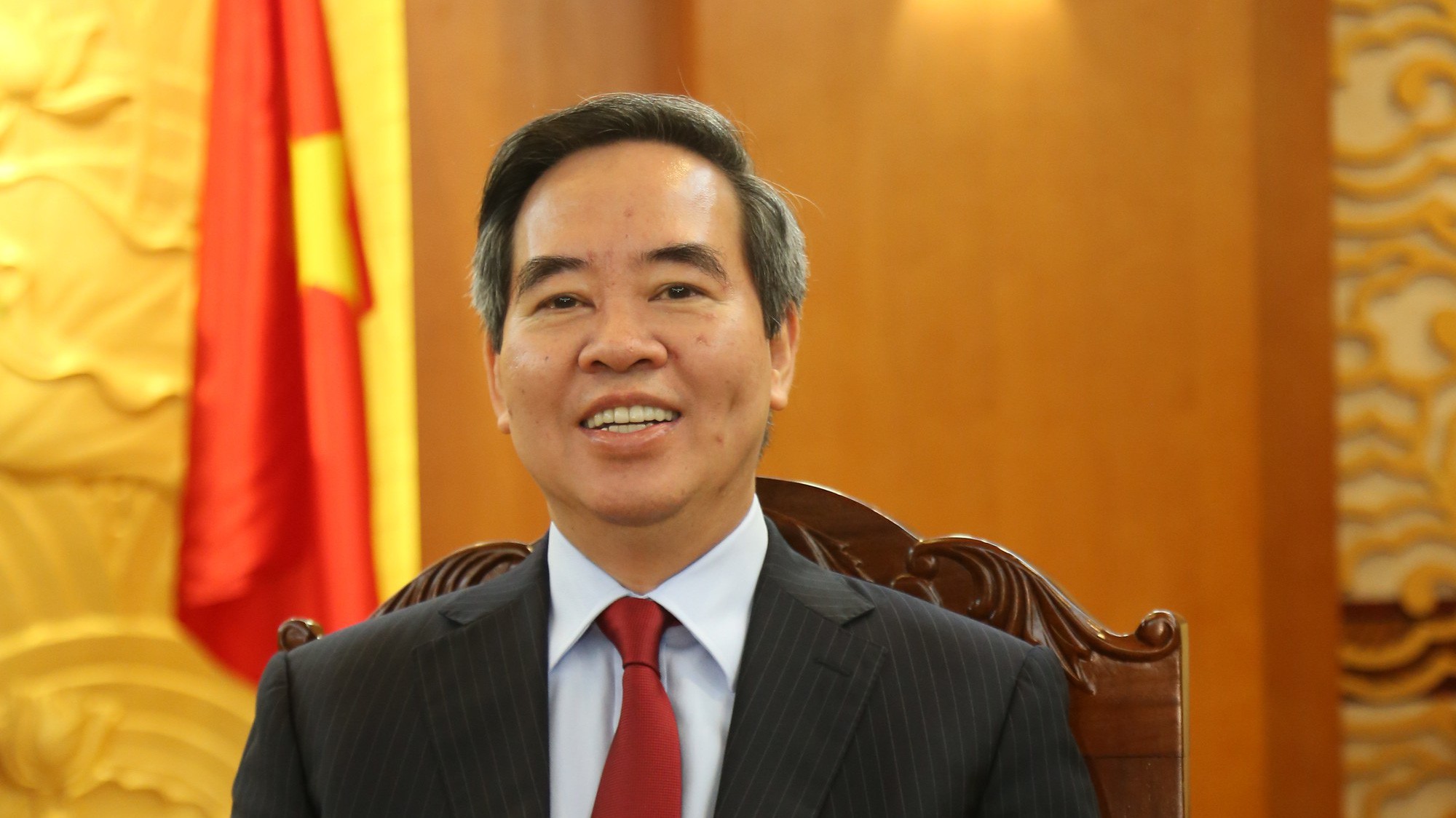 Ông Nguyễn Văn Bình, Ủy viên Bộ Chính trị, Bí thư Trung ương Đảng, Trưởng Ban Kinh tế trung ương, Trưởng Ban Chỉ đạo Cuộc vận động.