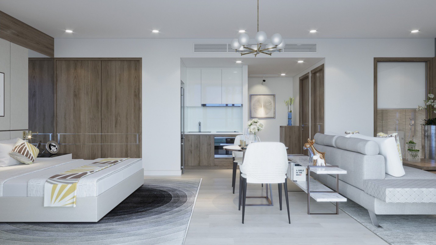 Nội thất căn hộ Dragon Fairy.