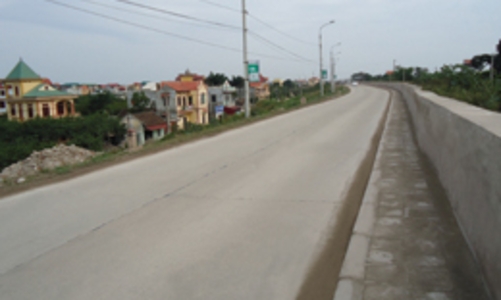 Hoàn thành nâng cấp tuyến đường đê Bát Tràng