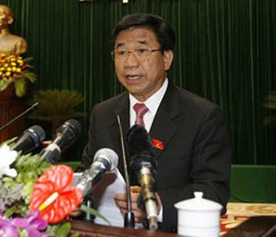 Ông Hà Văn Hiền, Chủ nhiệm Ủy ban Kinh tế của Quốc hội.