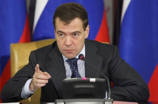 Tổng thống Nga Dmitry Medvedev cũng vừa chỉ ra rằng, thất nghiệp sẽ là một trong những vấn đề nan giải, đồng thời là vấn đề phức tạp nhất trong lĩnh vực xã hội của Nga trong năm 2010 - Ảnh: Reuters.