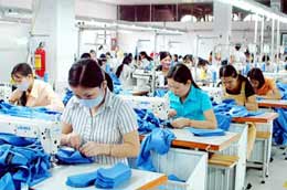 Ngành dệt may trong sáu tháng đầu năm đã thu về kim ngạch là 4,87 tỷ USD.