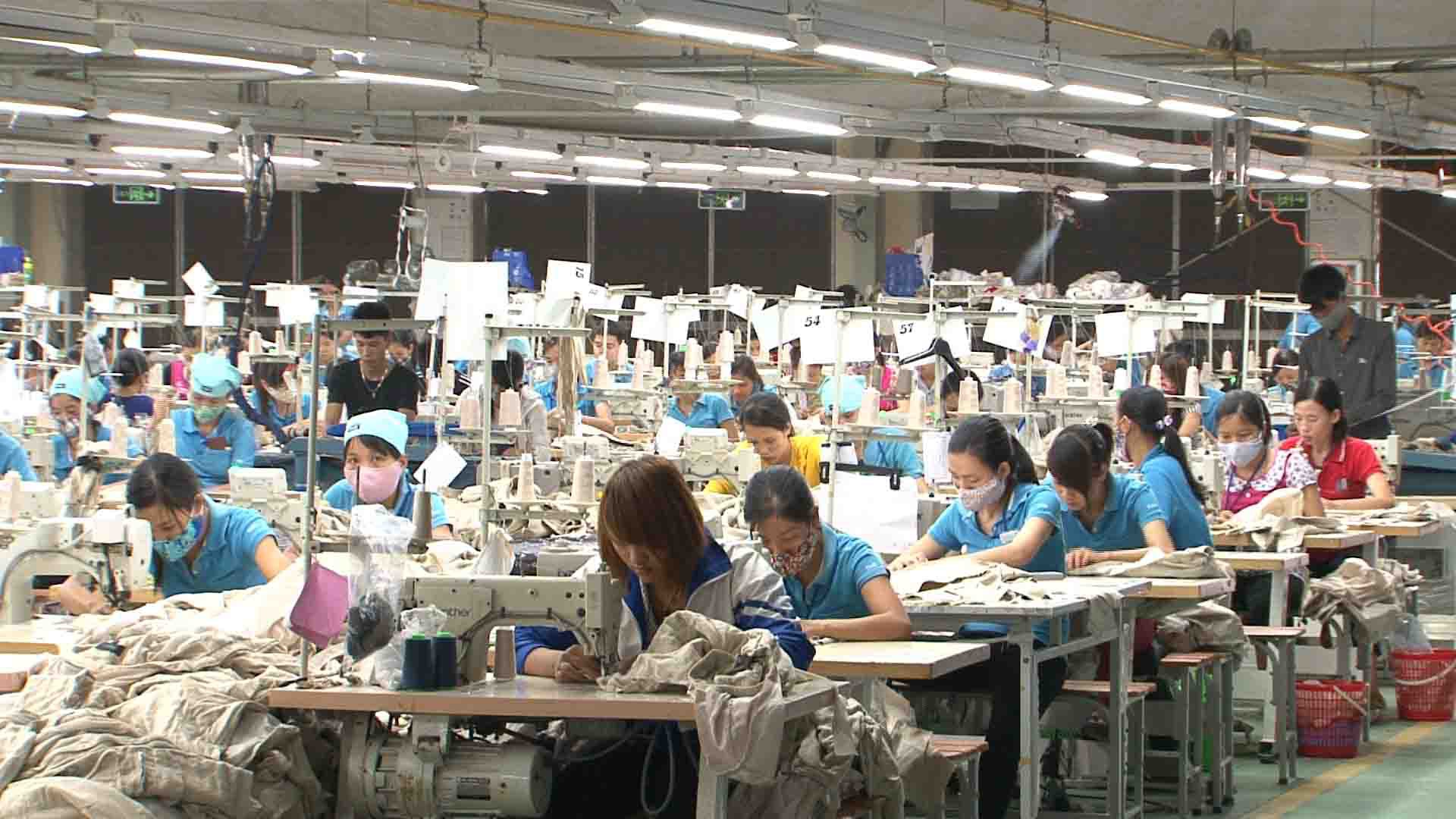 Nếu nhìn top 10 của dệt may thế giới, không nước nào tăng trưởng 2 con số, chủ yếu tăng dưới 5%.