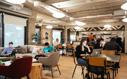 Một văn phòng chia sẻ của WeWork - Ảnh: WeWork.<br>