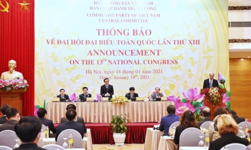 Đại hội Đảng lần thứ XIII: Dấu mốc rất quan trọng trong quá trình phát triển của Đảng và đất nước