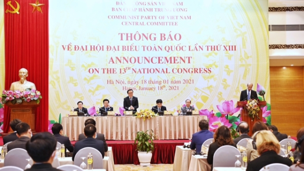 Đại hội Đảng lần thứ XIII: Dấu mốc rất quan trọng trong quá trình phát triển của Đảng và đất nước