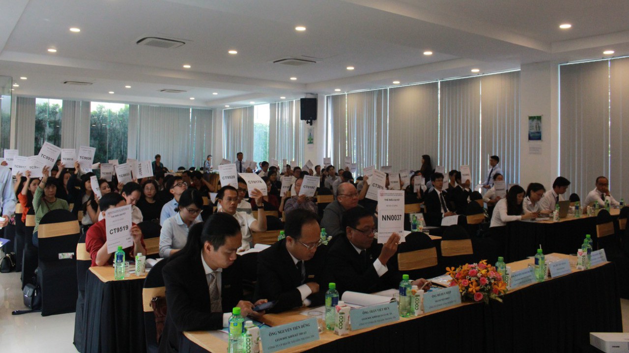 Đại hội cổ đông bất thường của Công ty Cổ phần Địa ốc Sài Gòn Thương Tín.