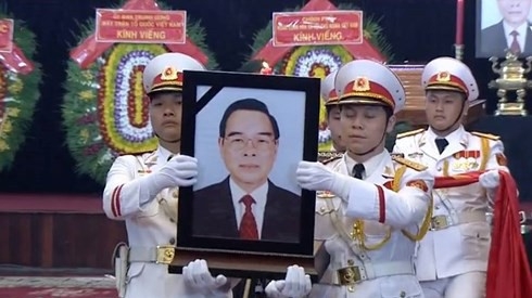 Lễ di quan nguyên Thủ tướng Phan Văn Khải sáng 22/3.