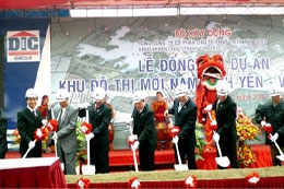 DIC Corp đang làm chủ đầu tư nhiều dự án lớn trên cả 3 miền Bắc, Trung, Nam.