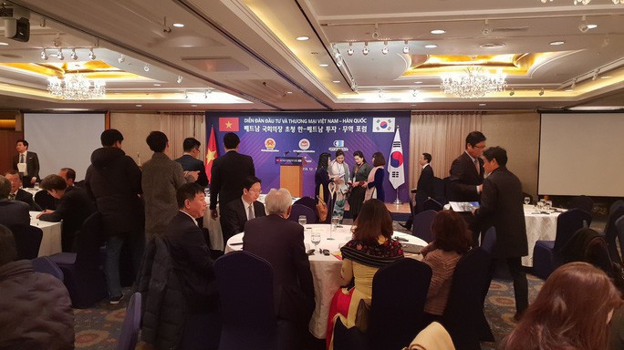 Diễn đàn Đầu tư Thương mại Việt Nam - Hàn Quốc tháng 8/2018.