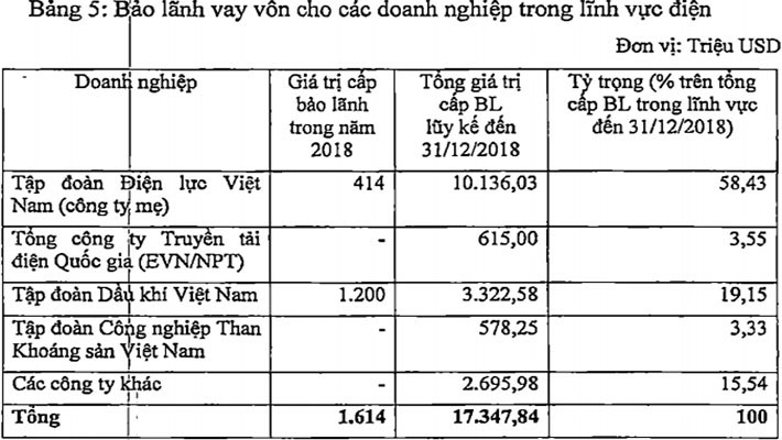 Vay vốn bảo lãnh Chính phủ đã lên tới 27,7 tỷ USD - Ảnh 1.