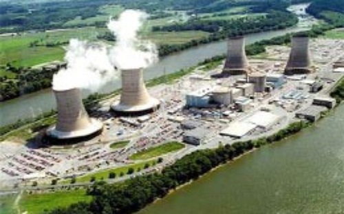 Một nhà máy điện hạt nhân - Ảnh minh họa.