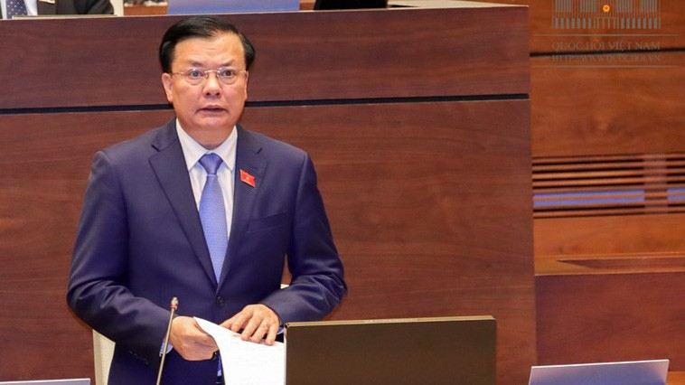 Bộ trưởng Đinh Tiến Dũng "phàn biện" nhận xét của đại biểu về tỷ lệ huy động thuế 